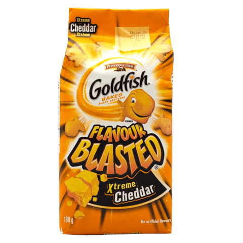 Goldfish Explosive Cheddar Crackers 180g
