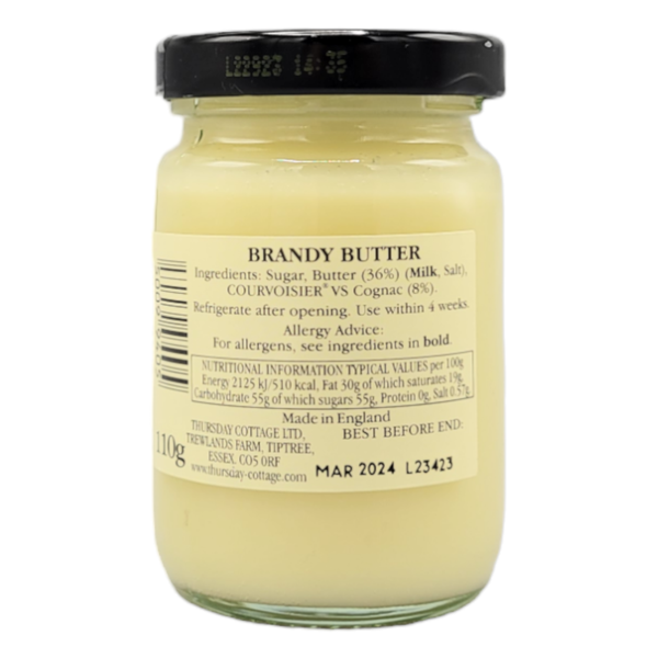 Thursday Cottage Brandy Butter, 110g