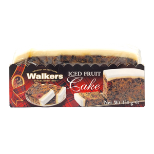 Walkers Iced Fruit Cake, 454g
