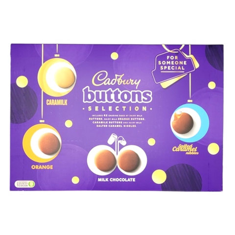 Cadbury Buttons Selection Box, 375g