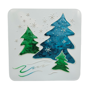 Churchill's Christmas tree Biscuit Tin, 200g