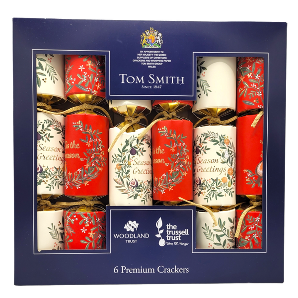 Tom Smith Traditional Premium Crackers 6-pack
