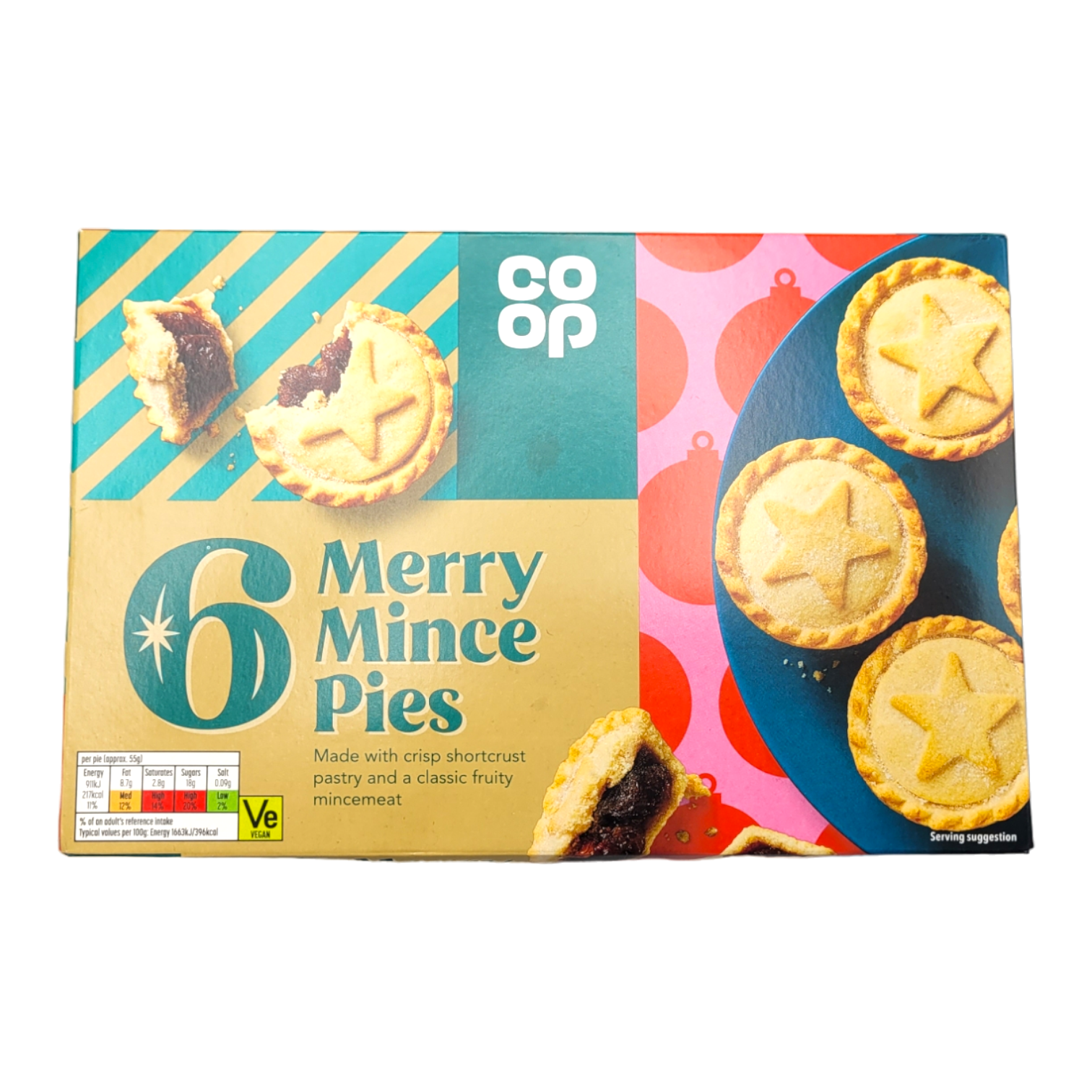 Co-Op Mince Pies 6-pack