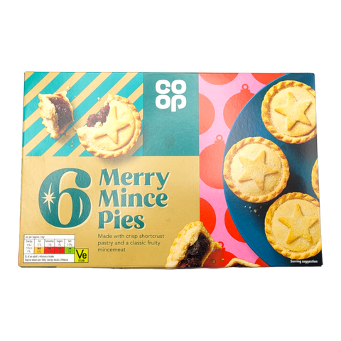 Co-Op Mince Pies 6-pack