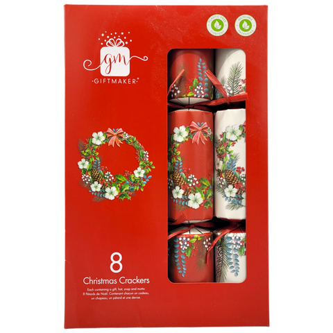 Giftmaker Traditional Christmas Crackers 8-pack