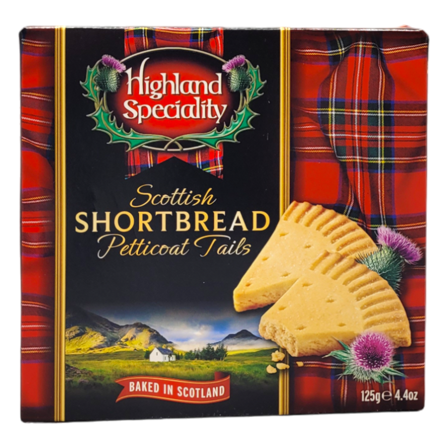 Highland Shortbread Petticoat Tails, 125g