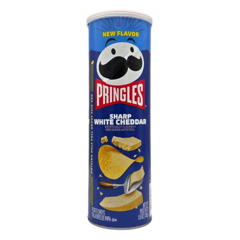 Pringles Sharp White Cheddar, 158g