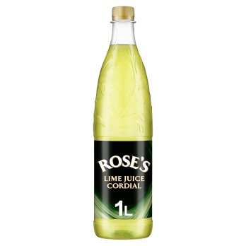 Rose's Lime Juice Cordial, 1 liter