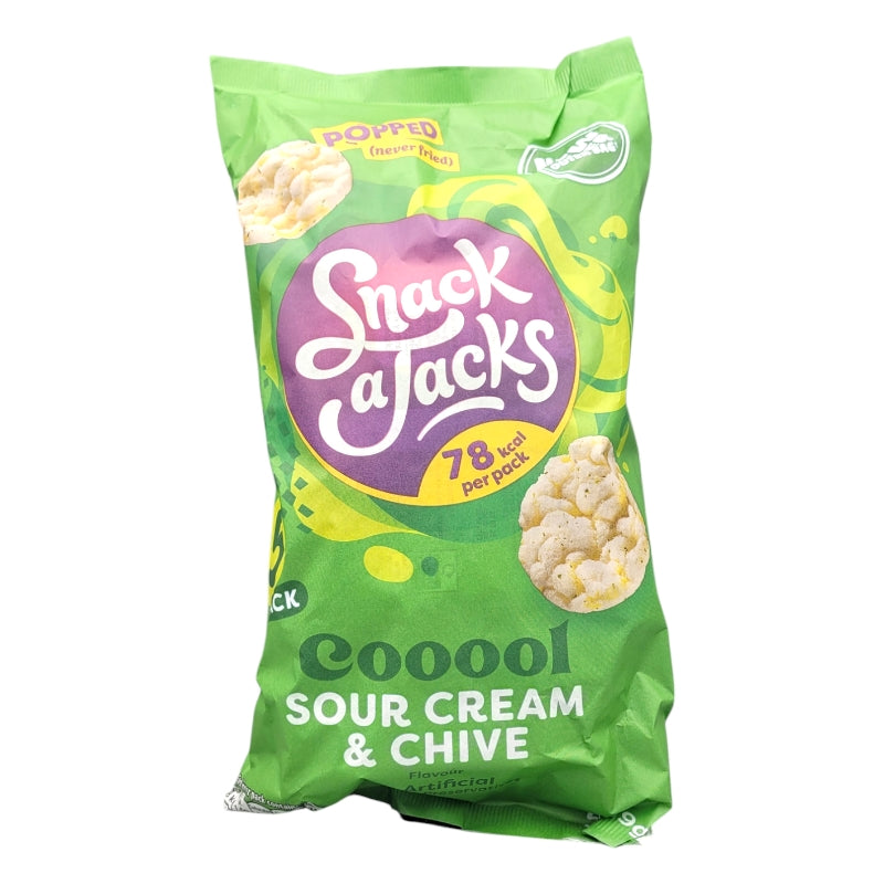 Snack A Jacks Sour Cream and Chives 5-pack