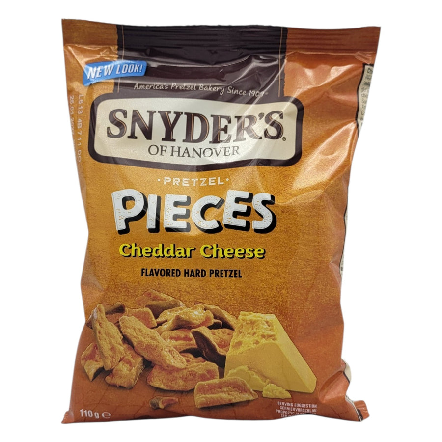 Snyders Pretzel Pieces Cheddar Cheese 110g
