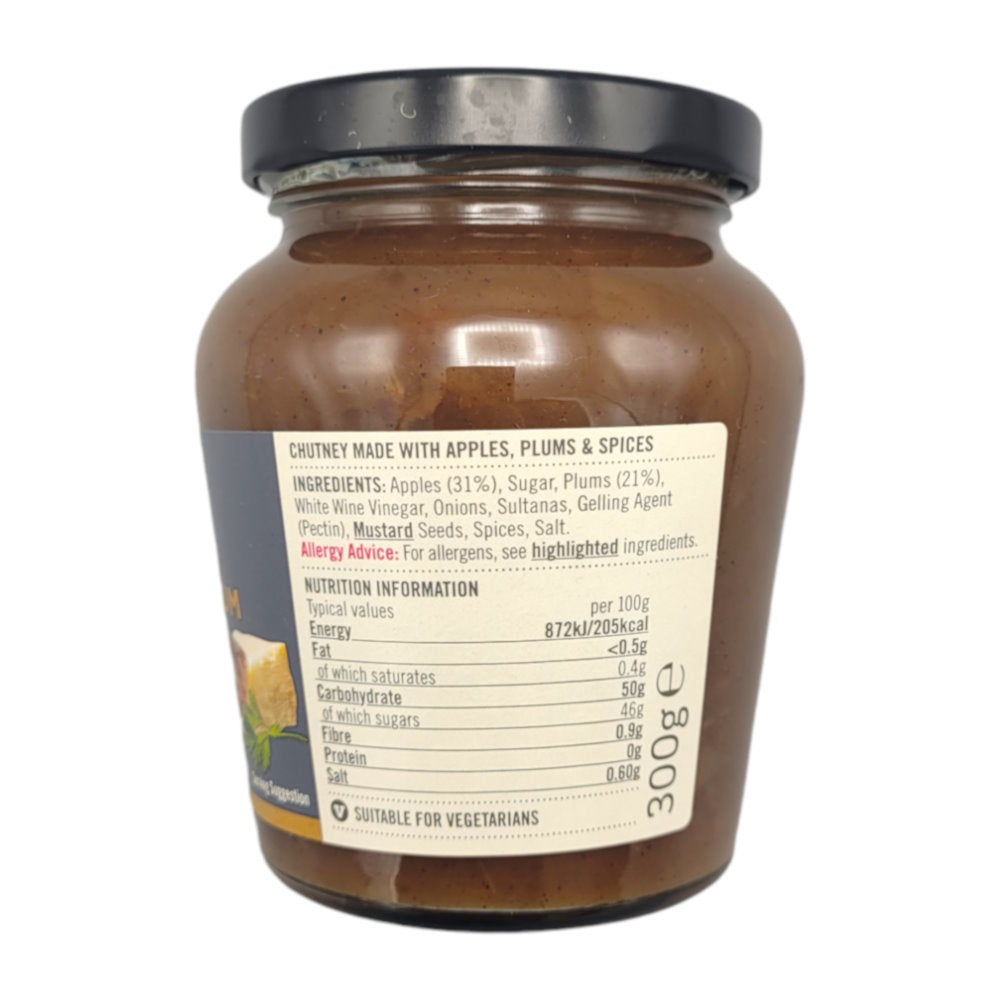 SuperValu Signature Apple and Plum Chutney 300g Ingredients