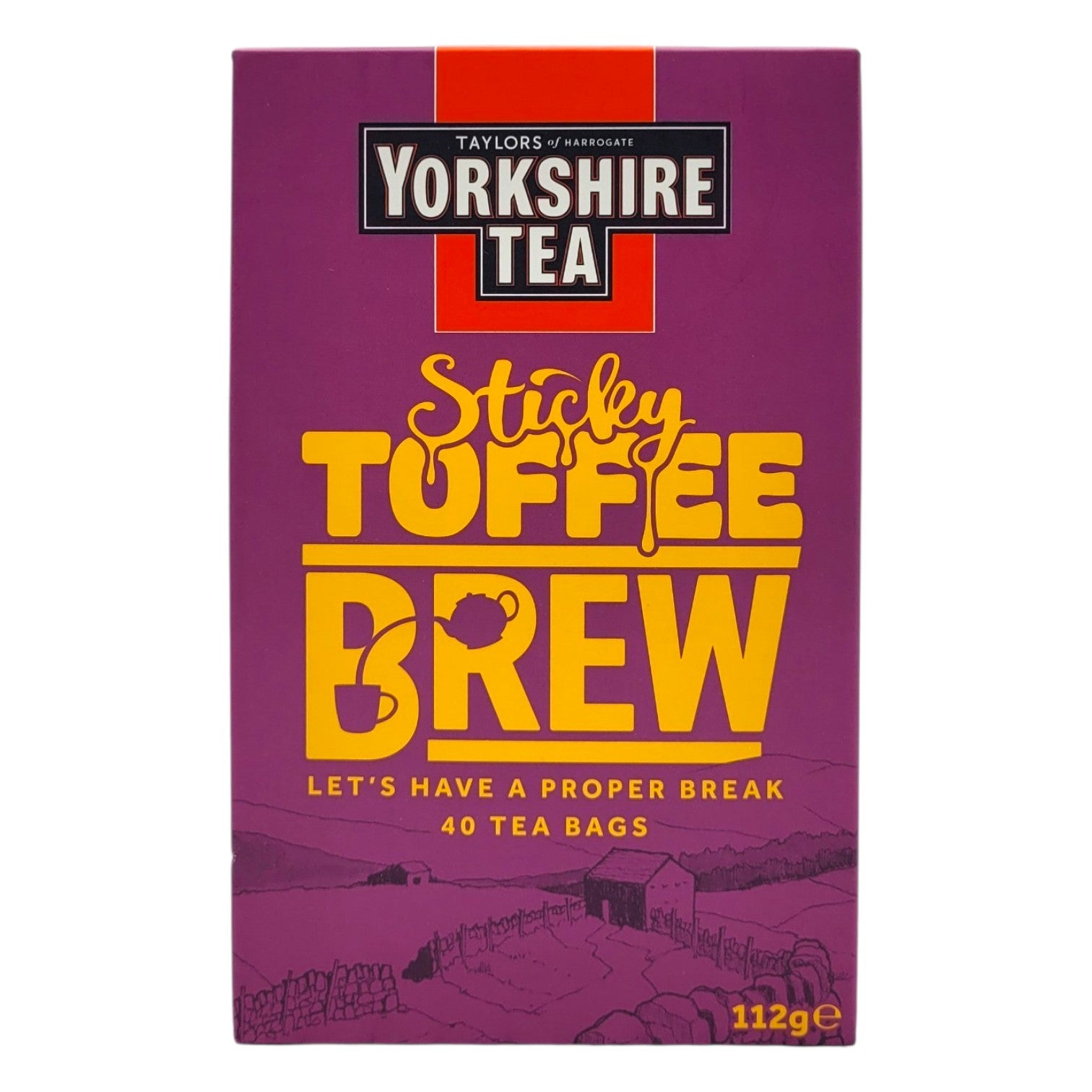 Taylors Yorkshire Tea Sticky Toffee Brew 112g