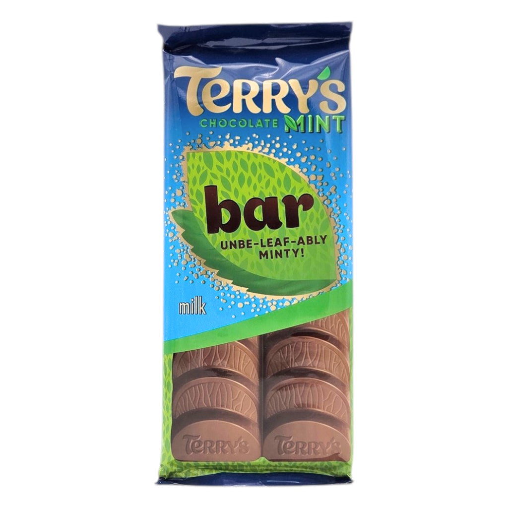 Terry's Mint Chocolate Tablet, 90g