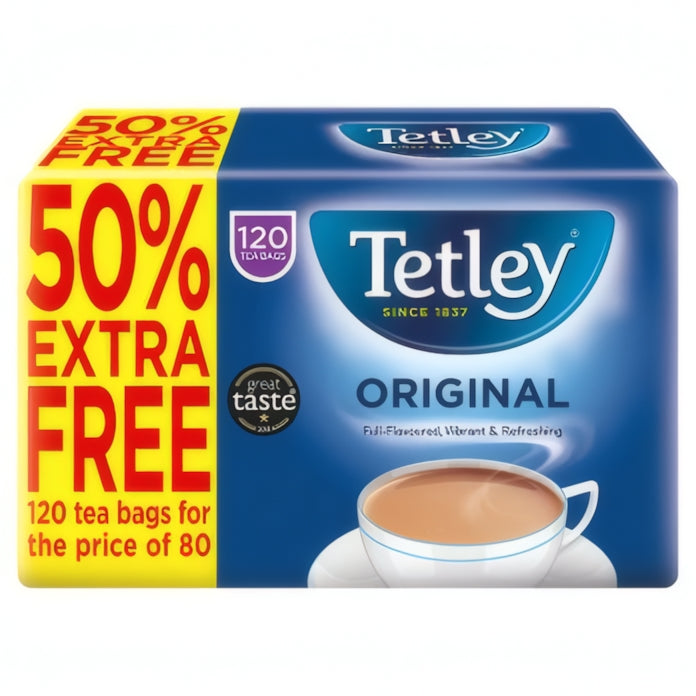 Tetley Original Tea Bags, 120 teabags