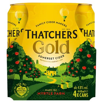 Thatchers Gold Cider 4-pack 2