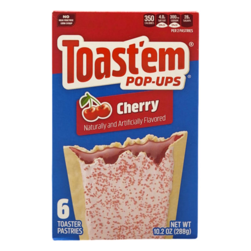 Toast'em Pop-ups Frosted Cherry, 288g