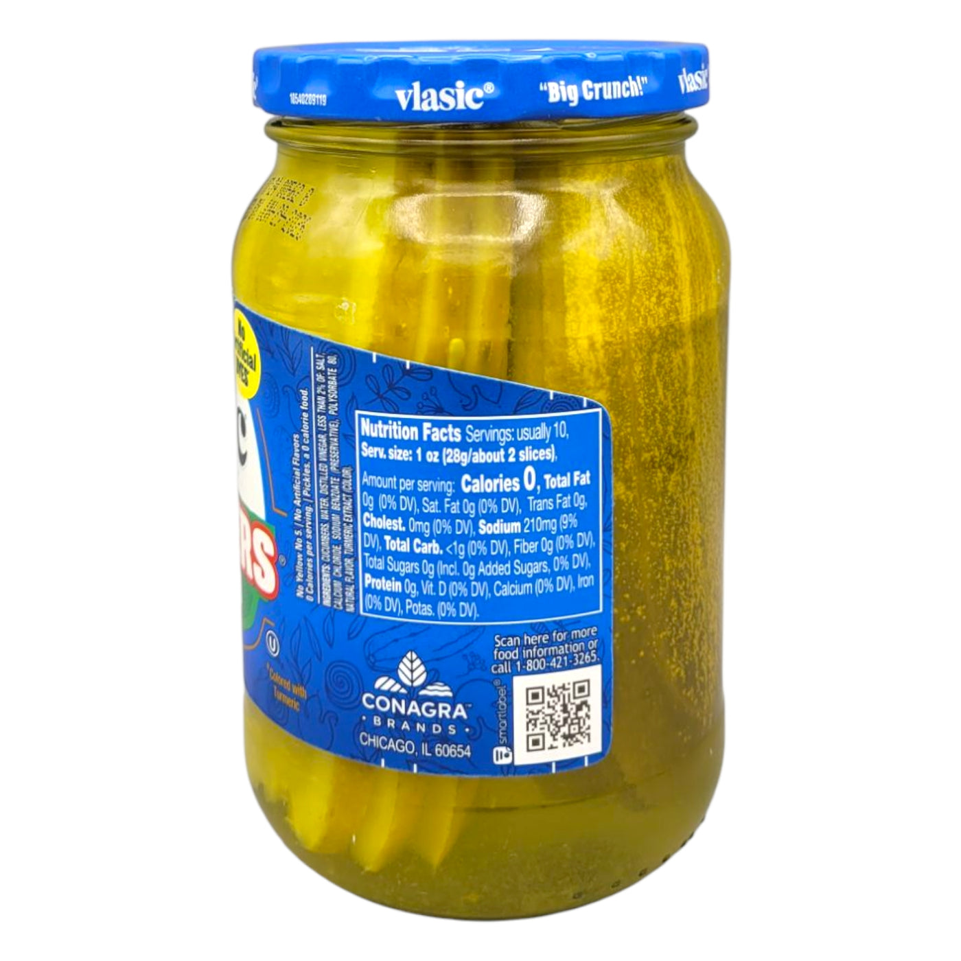 Vlasic Dill Stackers, 473ml ingredients