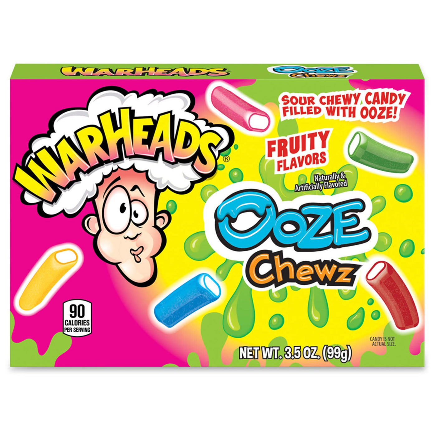 Warheads Ooze Chews 99g, theaterbox