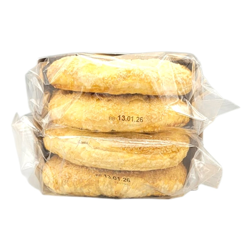 Williams Festive Eccles Cakes With Mince Pie Filling 300g, 4 pieces top view