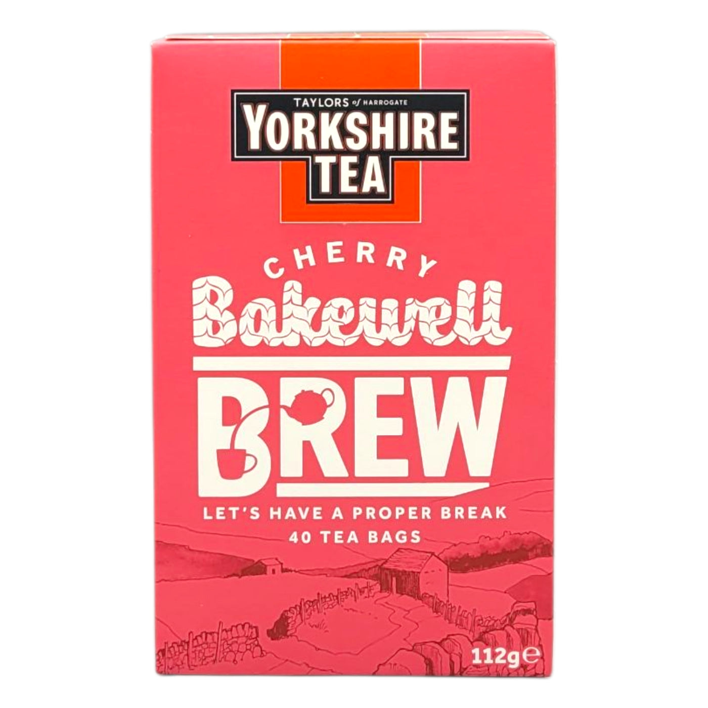 Yorkshire Cherry Bakewell Brew 40 teabags