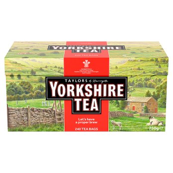 Yorkshire Tea 240 Tea Bags, 750g