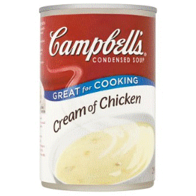 Campbell's Cream of Chicken Condensed Soup, 295g