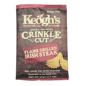 Keogh's Flame Grilled Steak Crinkle, 50g