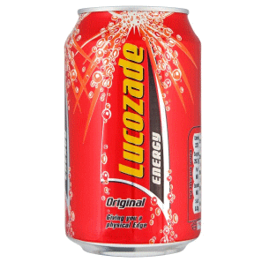 Lucozade Original can 330ml