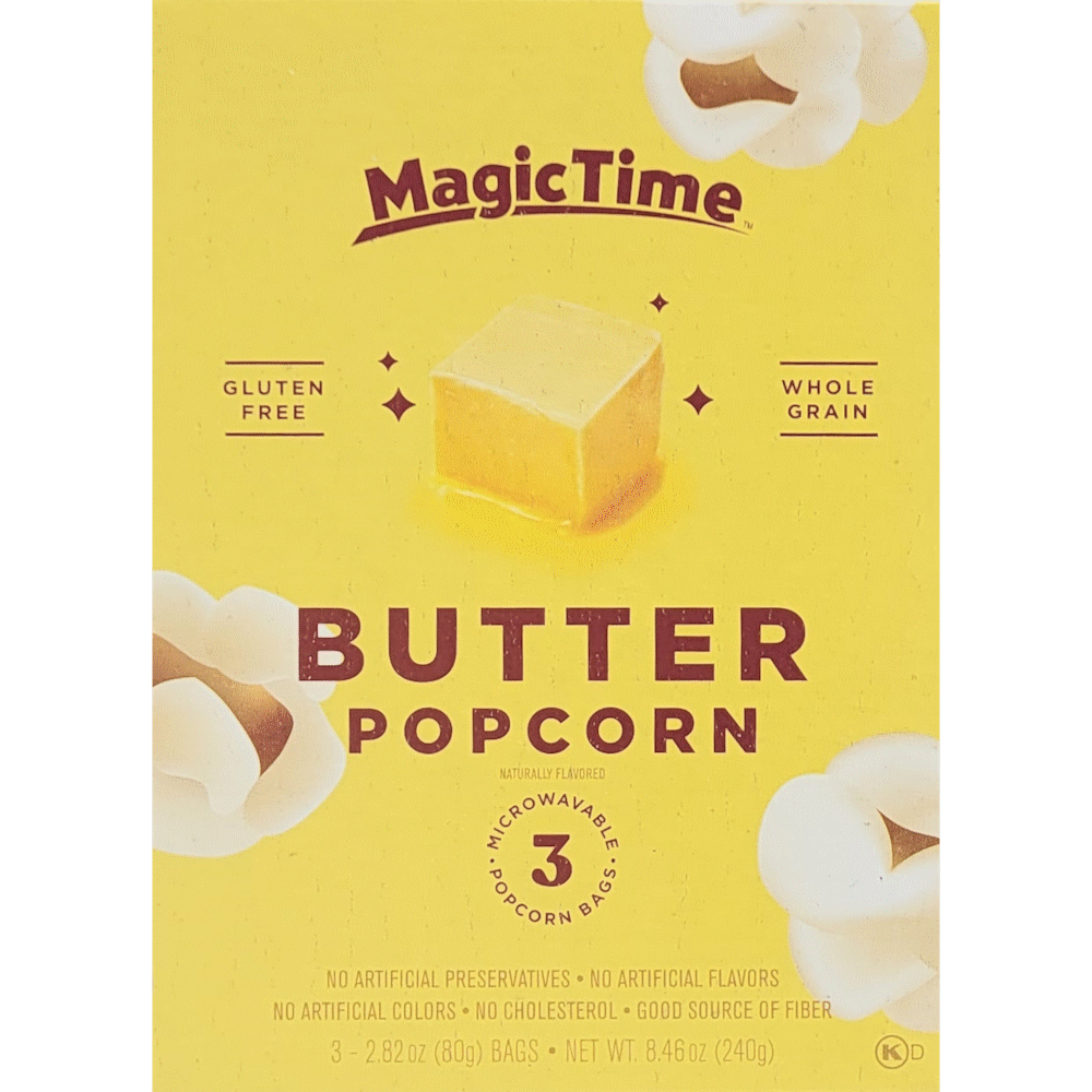 Magic Time Butter Popcorn, 240g