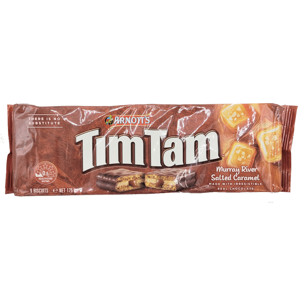 Arnott's Tim Tam Murray River Salted Caramel, 175g