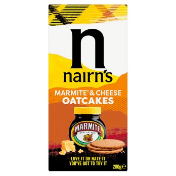 &nbsp;Nairn's Marmite and Cheese Oatcakes 200g