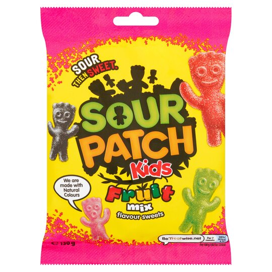 Sour Patch Kids Fruit Mix, 130g
