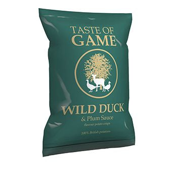 Taste Of Game Wild Duck & Plum Sauce Crisps, 150g
