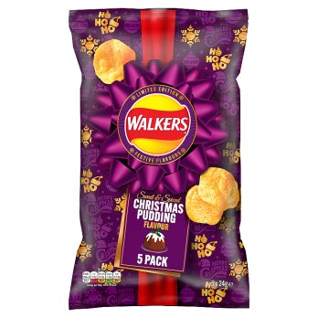 Walkers Christmas Pudding 5-pack, 120g