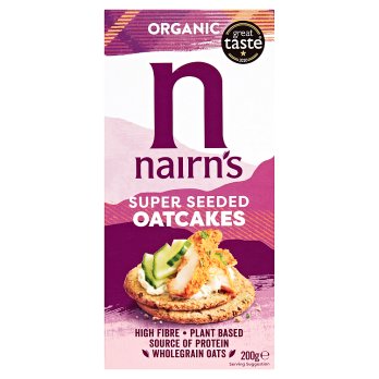 Nairn's Organic Super Seeded Oatcakes 200g