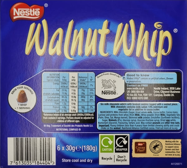 Nestle Walnut Whip 6-pack