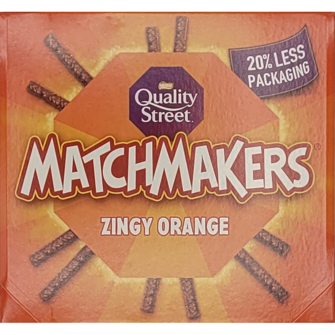 Quality Street Matchmakers Zingy Orange, 120g