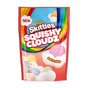 Skittles Squishy Cloudz Fruit Sweets Bag, 94g