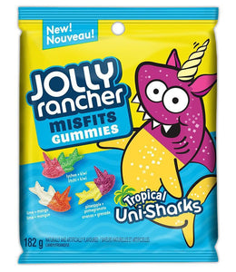 Jolly Rancher Misfits Gummies Unisharks,182g
