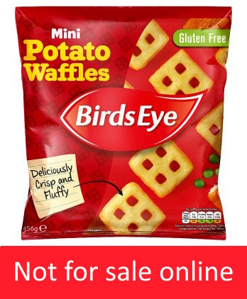 Birds Eye Mini Potato Waffles 456g