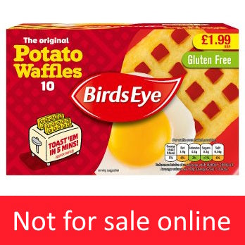 Birds Eye 10 Potato Waffles 567g