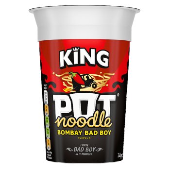 King Pot Noodle Bombay Bad Boy, 111g