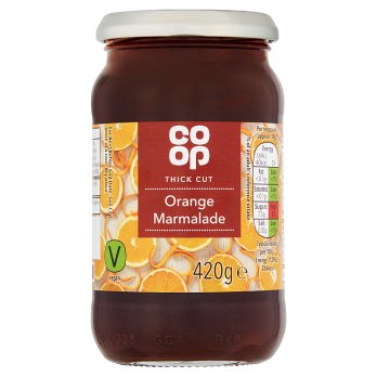 Co-Op Orange Marmalade Thick Cut, 420g