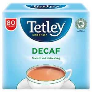 Tetley Decaf 80 Tea bags