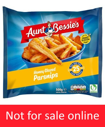 Aunt Bessie's Honey Glazed Parsnips