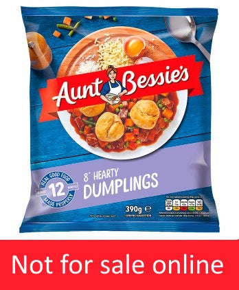 Aunt Bessie's 8 Hearty Dumplings