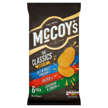 McCoy's The Classics Ridge Cut 6x25g