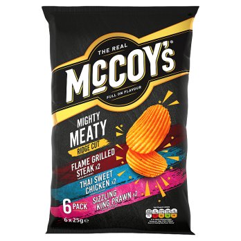 McCoy's Meaty Variety 6-Pack
