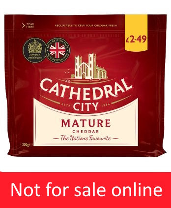 Cathedral City Mature Cheddar 200g