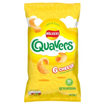 Walkers Quavers 6-pack